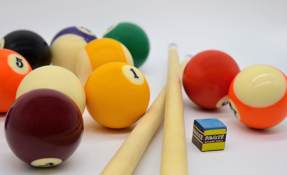 what are billiard balls made of