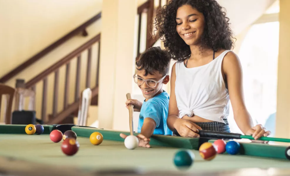 Billiard games for kids and families